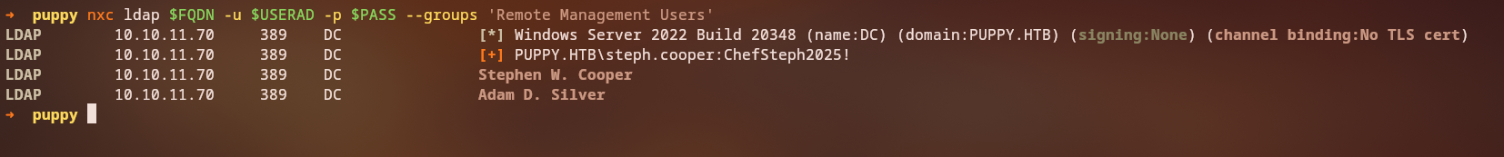 Additional WinRM Access
